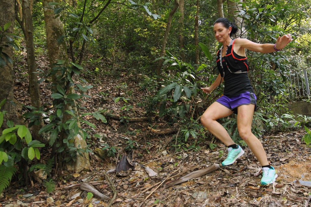 Marie McNaughton says mental training is as important as physical training on a race recce. Photo: Franke Tsang
