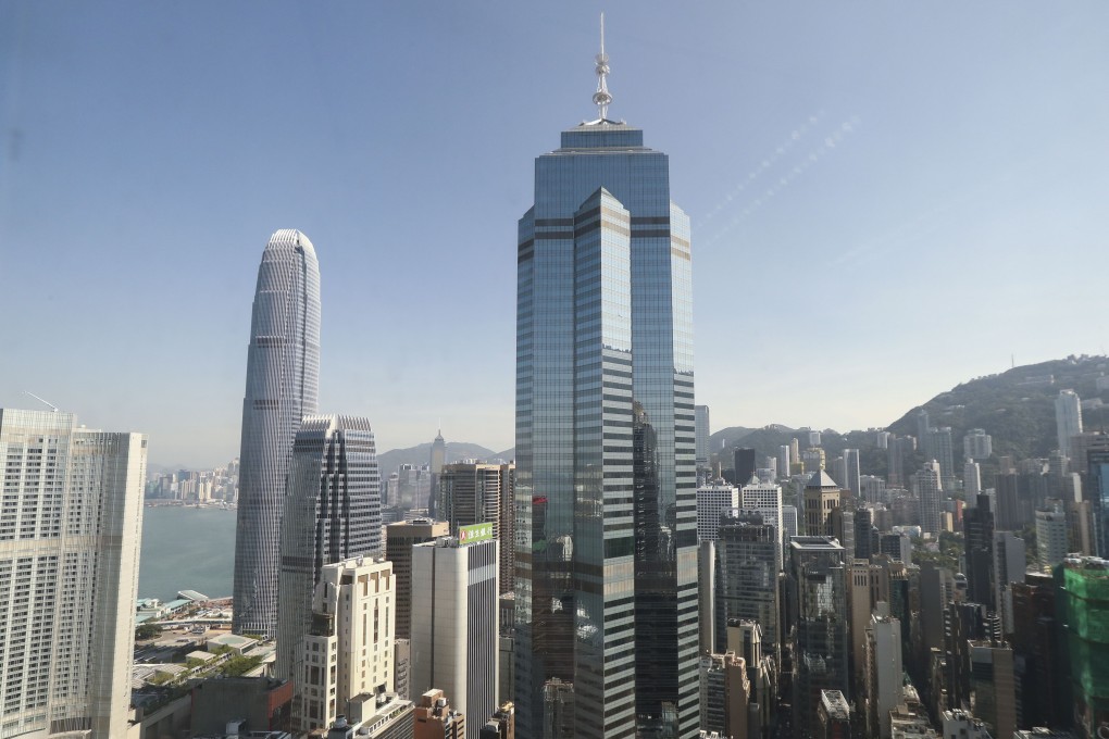 The Center, which became the world’s most expensive office tower when it sold last year for US$5.15 billion. Photo: Nora Tam