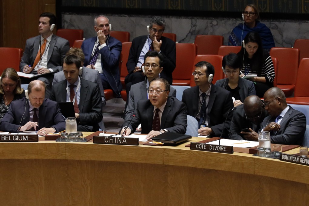 As China’s influence at the United Nations grow, the US is considering how to confront Beijing over the detention of Uygurs and other Muslims in Xinjiang. Photo: Xinhua