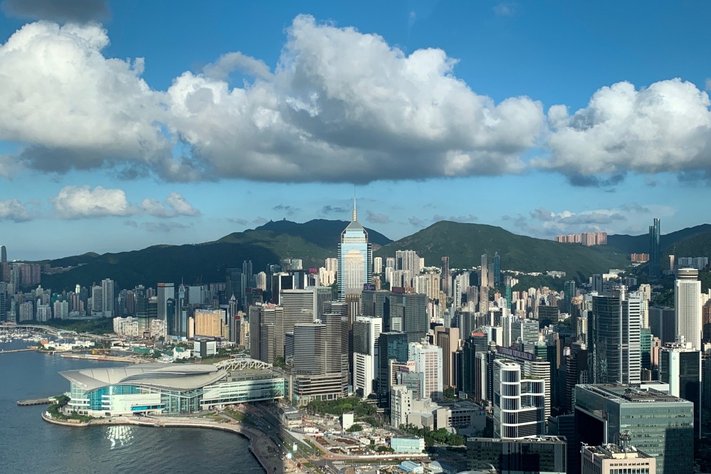 Hong Kong’s Central financial district is seen in July. Photo: REUTERS