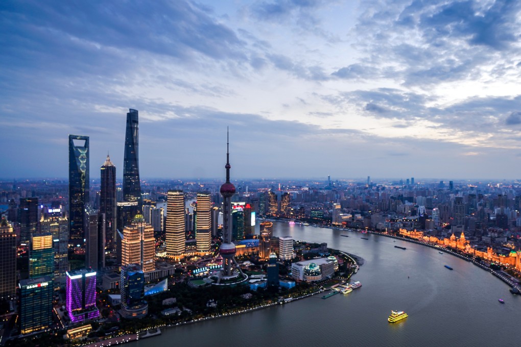 Shanghai’s economy slowed down considerably in the first half of this year as the city felt the effects of the US-China trade war. Photo: Xinhua
