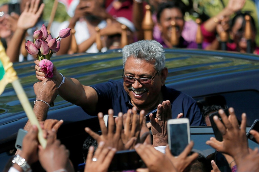 Sri Lankan presidential nominee Gotabaya Rajapaksa. Photo: Reuters