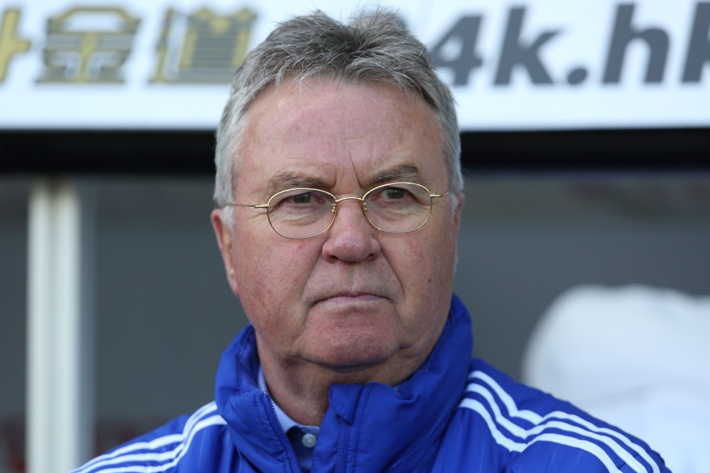 Guus Hiddink has been sacked as manager of the China under-21 side. Photo: AFP