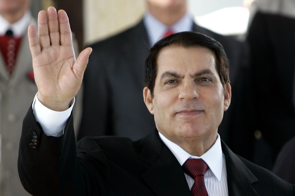 Former Tunisian President Zine El Abidine Ben Ali, whose ousting sparked the Arab spring. Photo: AP