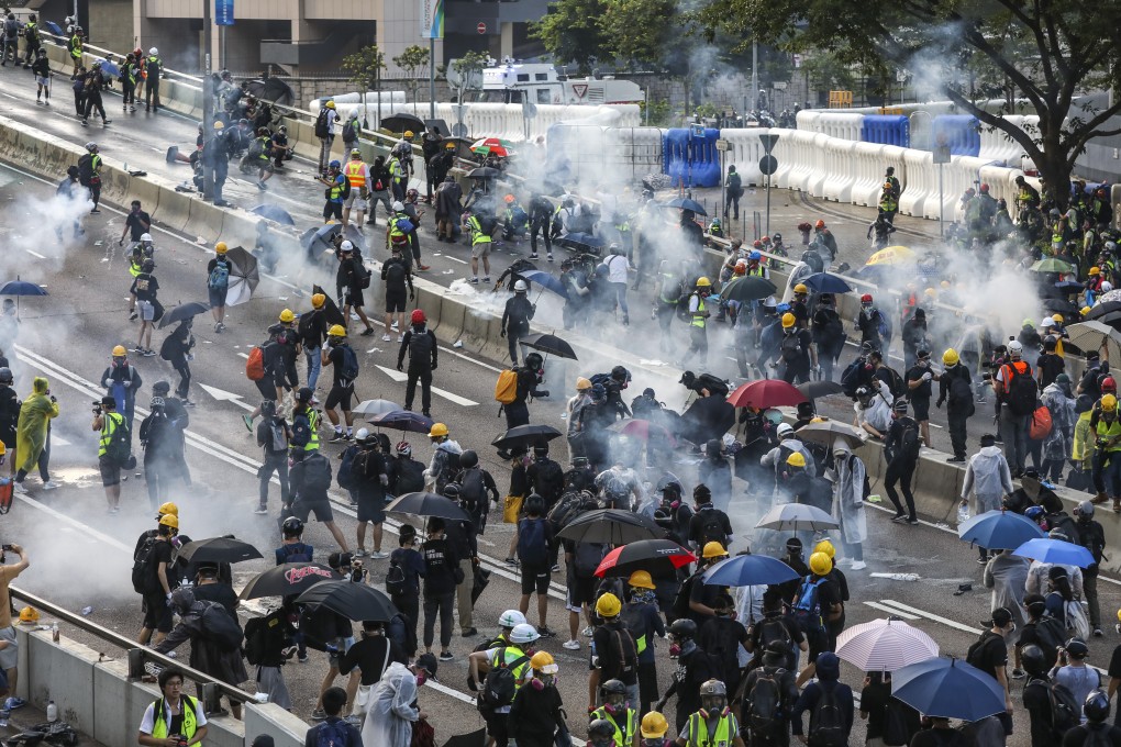 Scenes of violence on Hong Kong’s streets have led to a downturn in tourist arrivals. Photo: Dickson Lee