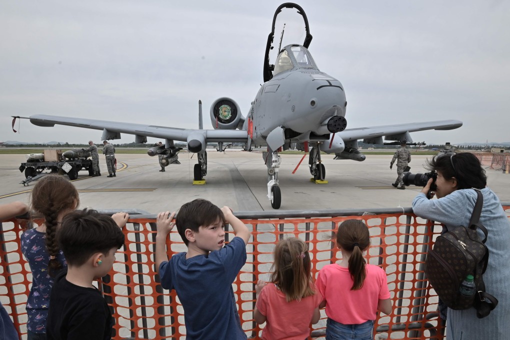 The US is relocating its troops and hardware out of 26 military bases in South Korea. Photo: AFP