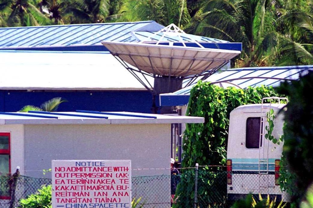 South Tarawa in Kiribati was home to a Chinese space tracking station until 2003. Photo: AFP