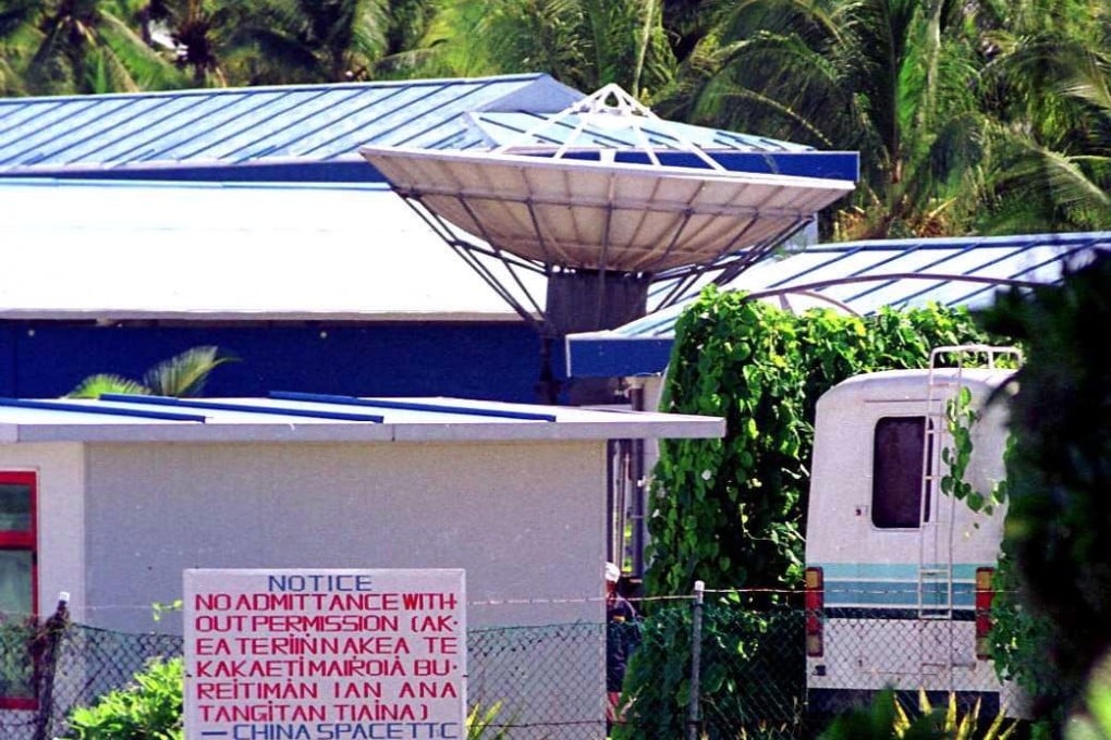 South Tarawa in Kiribati was home to a Chinese space tracking station until 2003. Photo: AFP