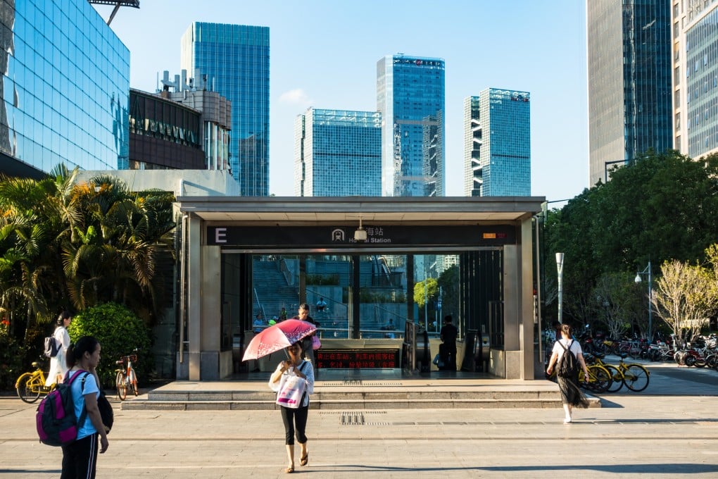 Shenzhen is one of a number of cities in China using facial recognition technology in public transit systems. Photo: Alamy
