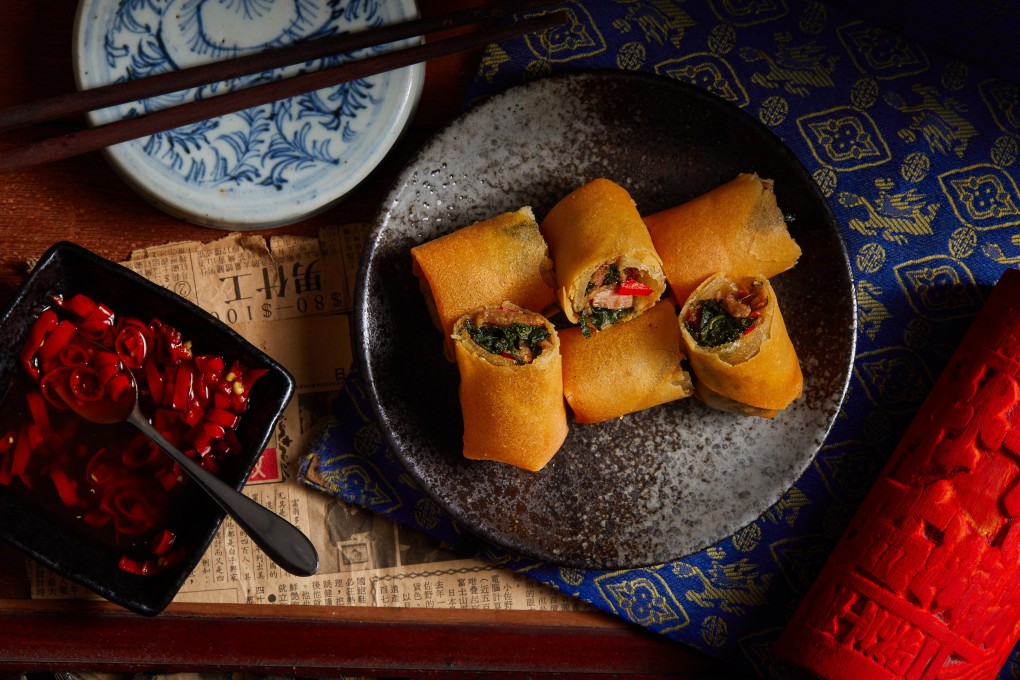 Kale shredded Peking duck at Mott 32 in Central, one of hotel executive Edward Tang’s recommended places to take guests to eat in Hong Kong.