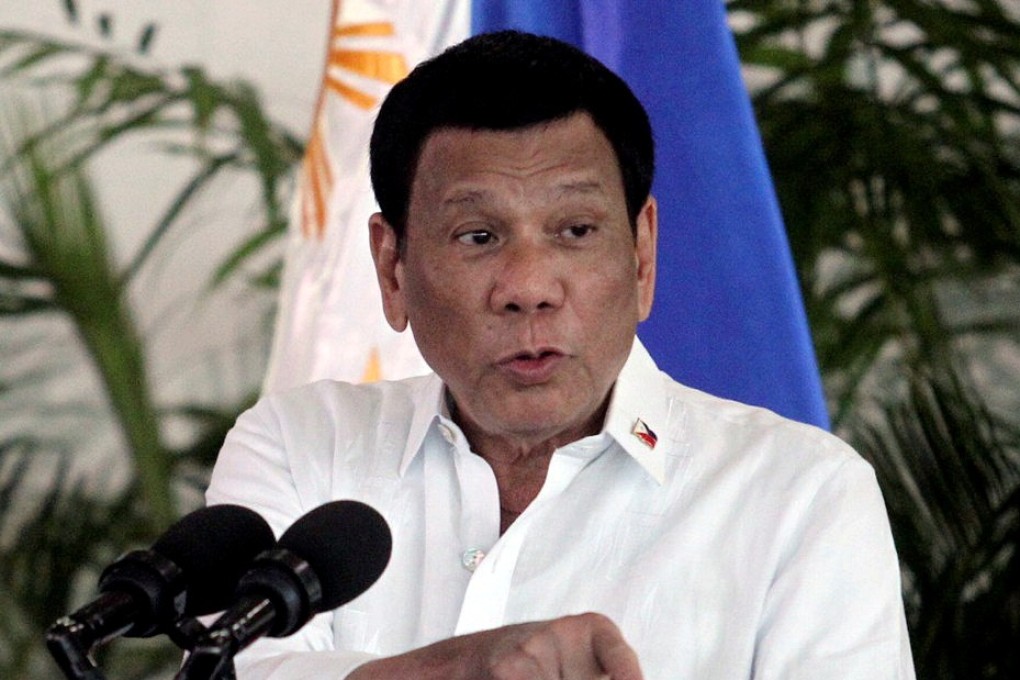 Philippine President Rodrigo Duterte. Photo: Reuters