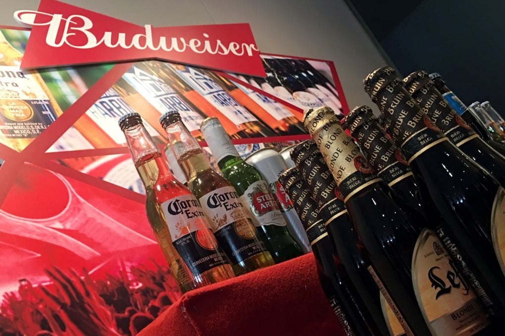 Budweiser initially hoped to raise as much as US$9.8 billion. Photo: Reuters