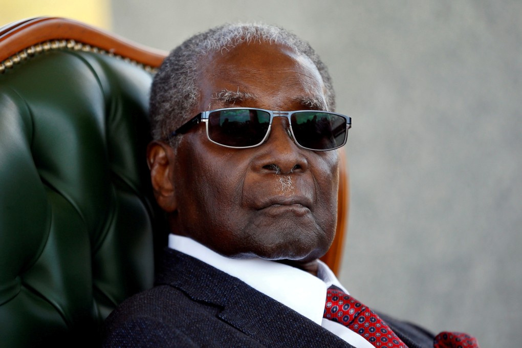 Zimbabwe's former president Robert Mugabe in 2018. Photo: Reuters