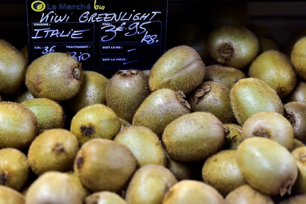 Most people assume the kiwi fruit comes from New Zealand because of its name, but it originated in China and is now flourishing in Italy. Photo: AFP