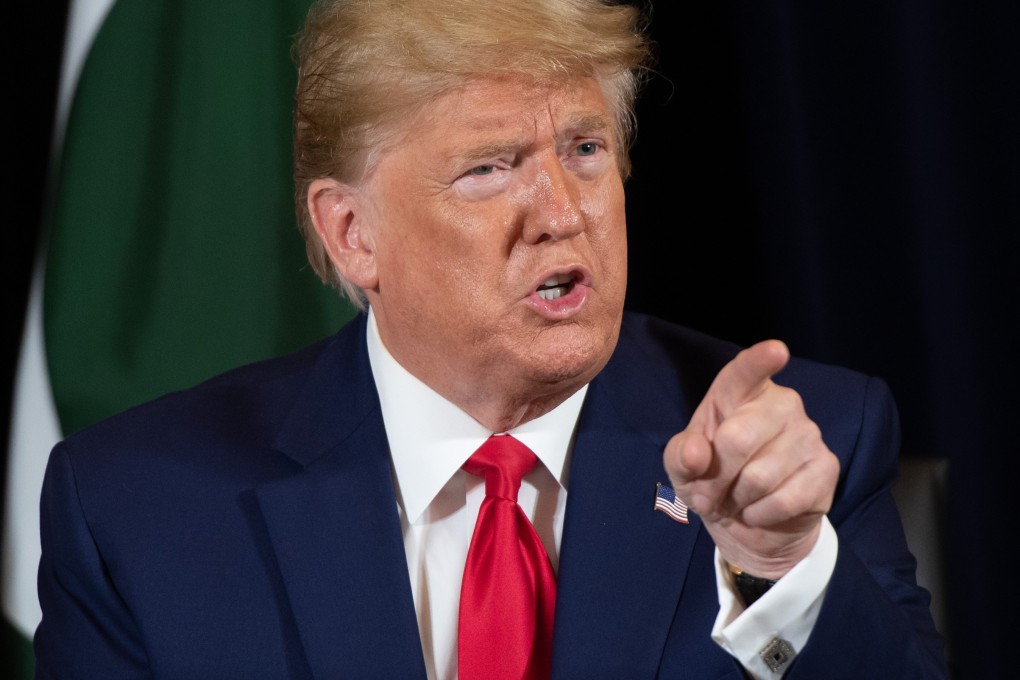 US President Donald Trump: ‘I think I’m going to get a Nobel Prize for a lot of things’. Photo: AFP