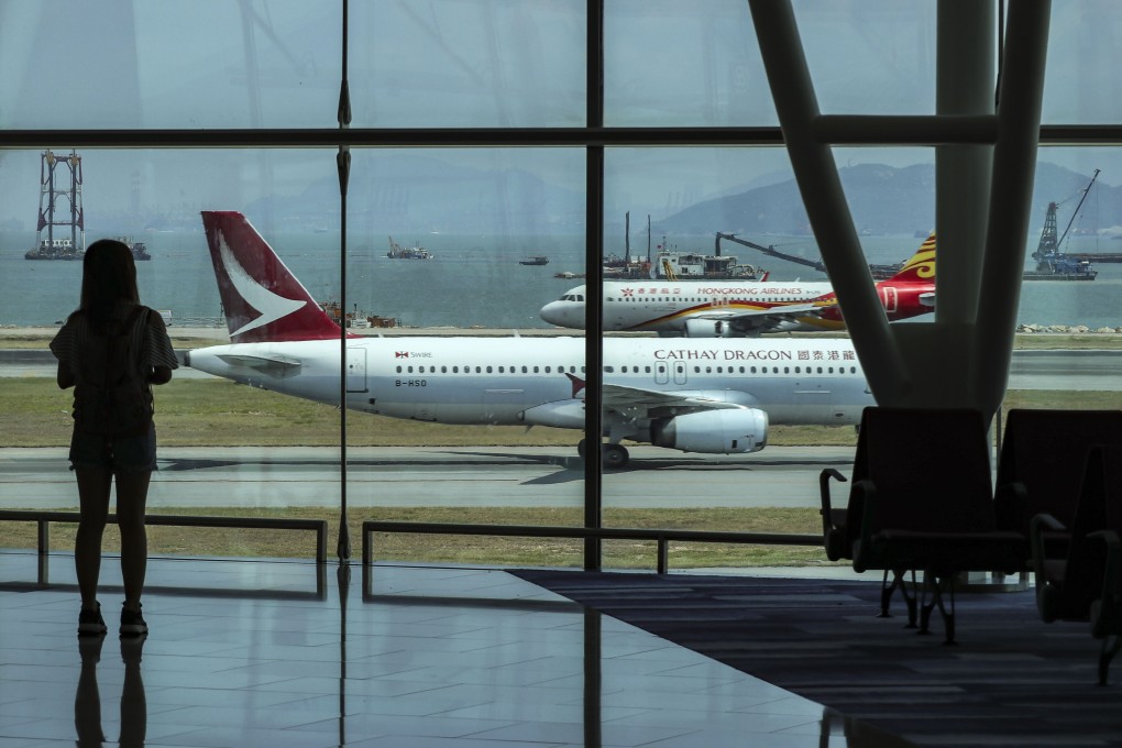 The partially emptied canister was found aboard a Cathay Dragon flight from Kuala Lumpur to Hong Kong. Photo: Roy Issa