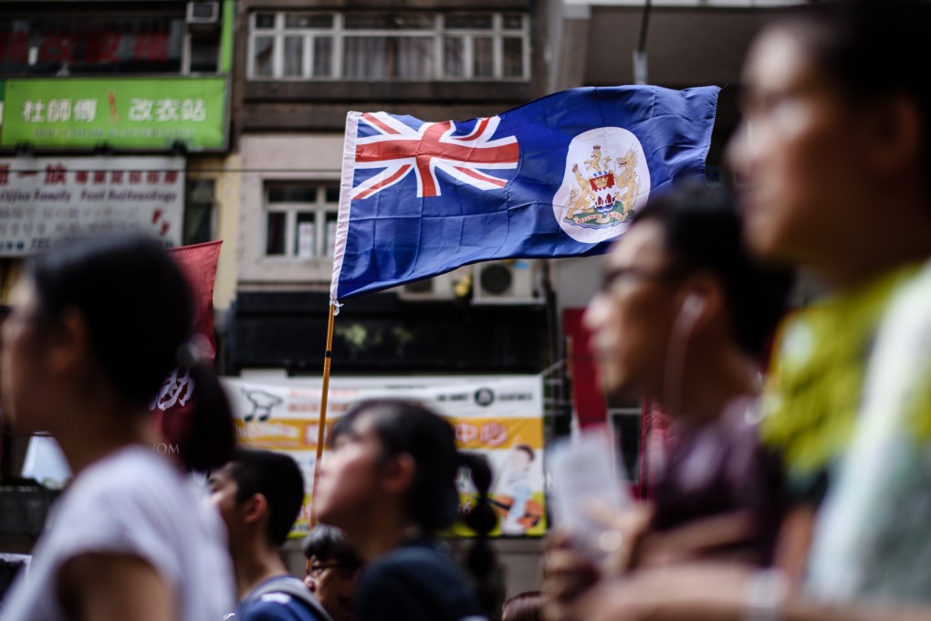 Given the chance, there is a small but vocal subset of Hong Kong people who really want the Brits to recolonise the city. Photo: AFP