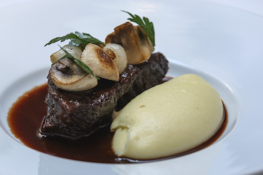 Slow-cooked beef bourguignon served at Dalloyau in Central, Hong Kong. Photo: May Tse