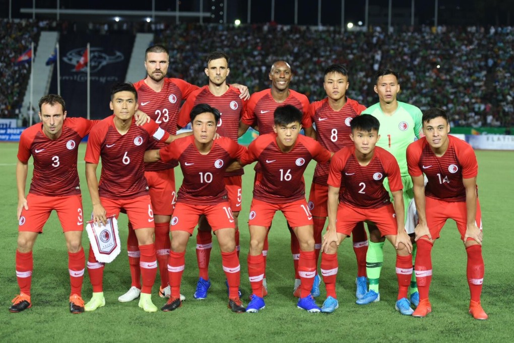 Hong Kong are now ranked 143rd in the Fifa world ranking list. Photo: HKFA