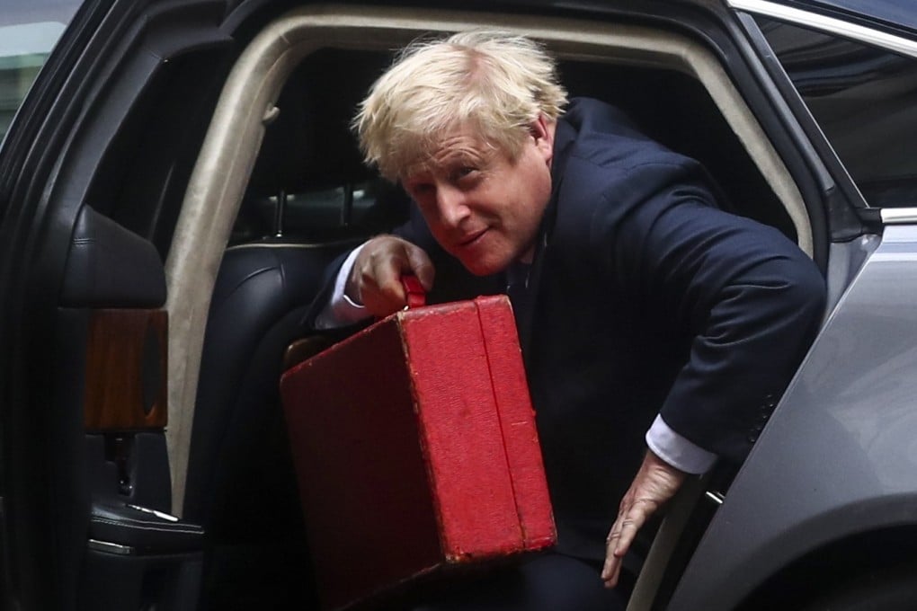 Boris Johnson arrives at Downing Street after flying back into the biggest crisis of his brief time as prime minister on Wednesday, after Britain’s Supreme Court ruled that he broke the law by suspending parliament. Photo: Bloomberg