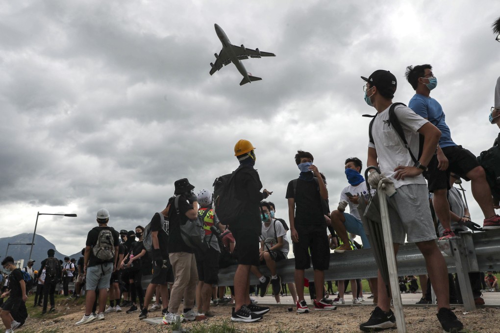 Hong Kong’s airport has been affected by ongoing unrest in the city. Photo: Sam Tsang