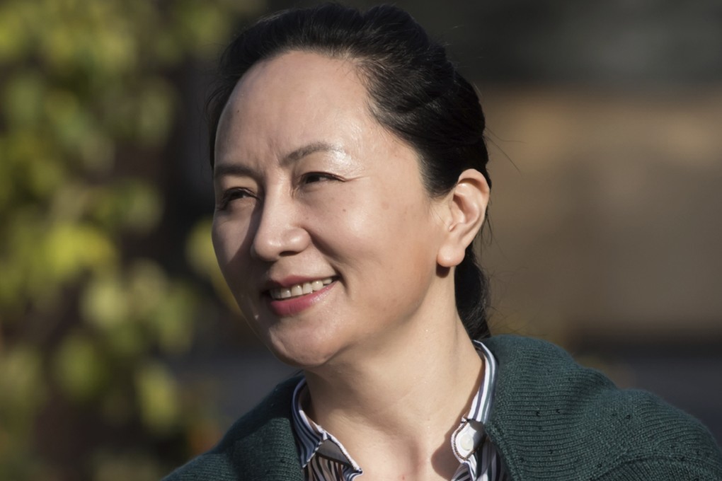 Huawei chief financial officer Meng Wanzhou leaves her home to attend the third day of a court hearing in Vancouver on Wednesday. Photo: The Canadian Press via AP