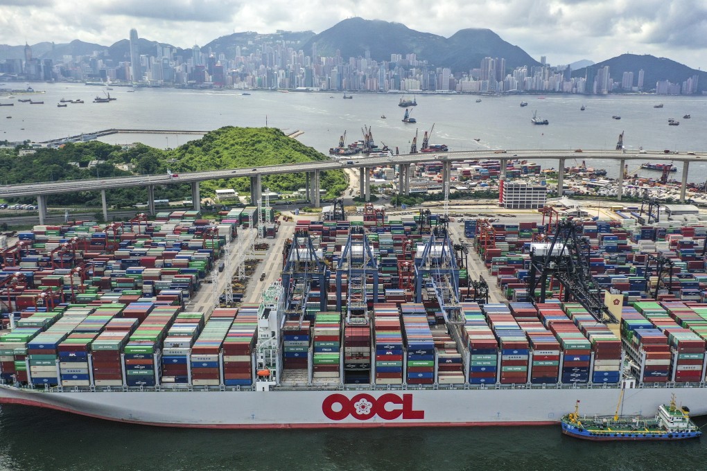 Hong Kong exports have declined for 10 months in a row. Photo: Winson Wong