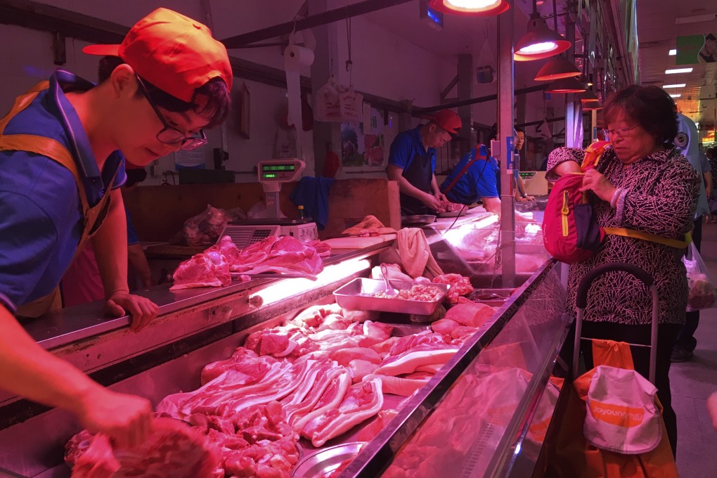 US President Donald Trump said that “China is starting to buy our agricultural product again. They’re starting to go with the beef and all of the different things … pork, very big on pork.” Photo: AP