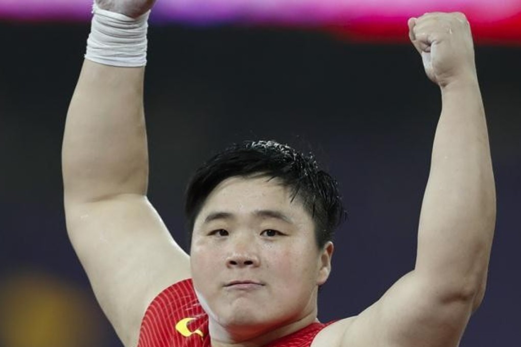 Gong Lijiao wins gold at the 2017 World Championships in London and is well fancied to repeat that in Doha. Photo: Xinhua