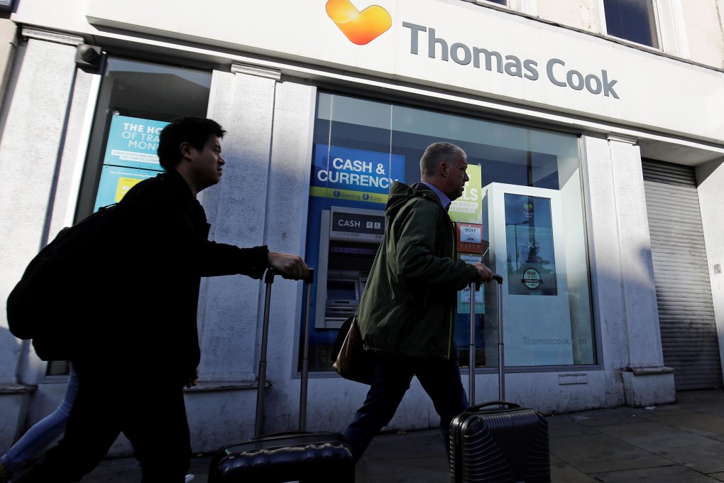 Fosun did not disclose its impairment losses from its Thomas Cook investment. Photo: AFP