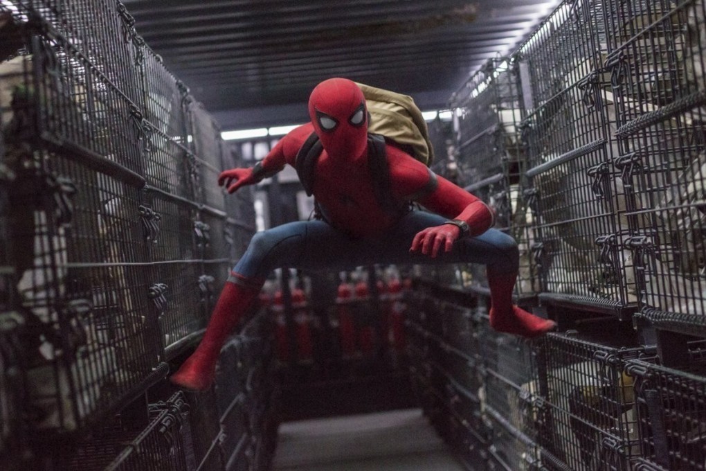 Tom Holland in a scene from Spider-Man: Homecoming. Photo: Columbia Pictures-Sony via AP