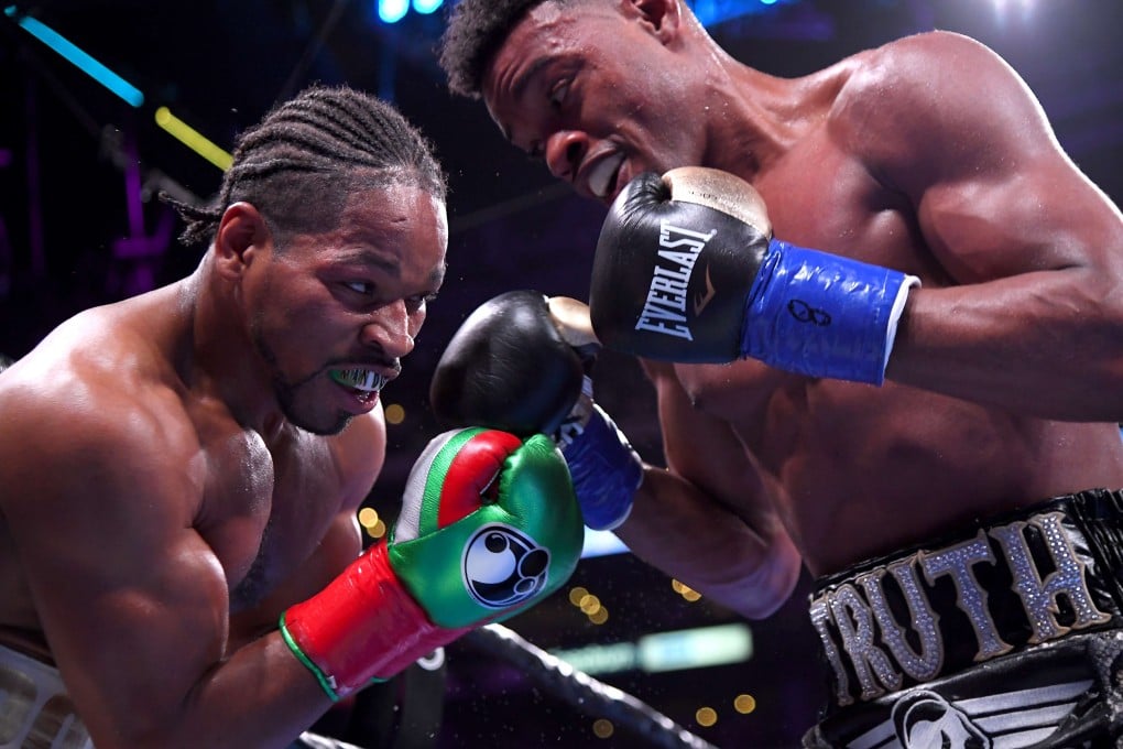 Errol Spence Jnr beat Shawn Porter to unify the WBC and IBF welterweight titles on Saturday. Photo: AFP