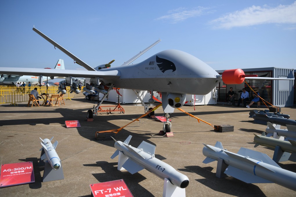 A Chinese Wing Loong II drone. File photo: Xinhua