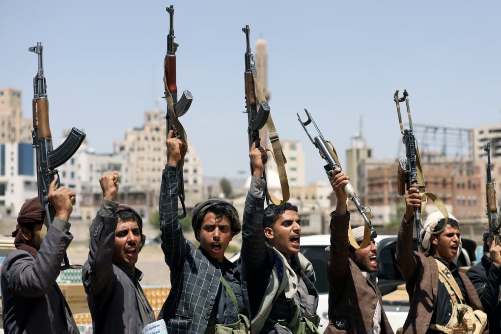 Houthi followers in Sanaa, Yemen. File photo: Reuters