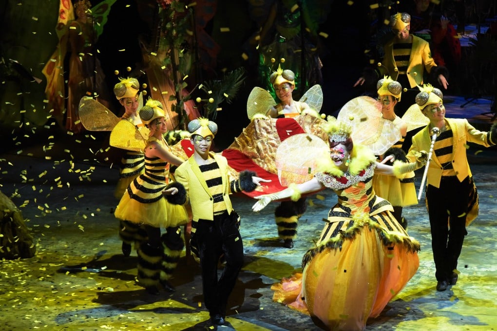 A scene from the City Chamber Orchestra of Hong Kong's 2015 production of Bug Symphony, a musical for children. As it celebrates its 20th anniversary, the troupe is planning two new musicals. Photo: City Chamber Orchestra of Hong Kong