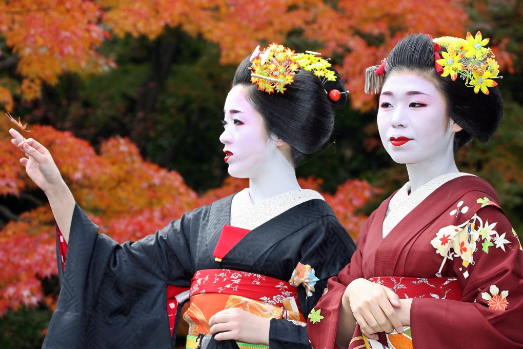 Maiko, or young geisha, in Kyoto. Photo: AFP