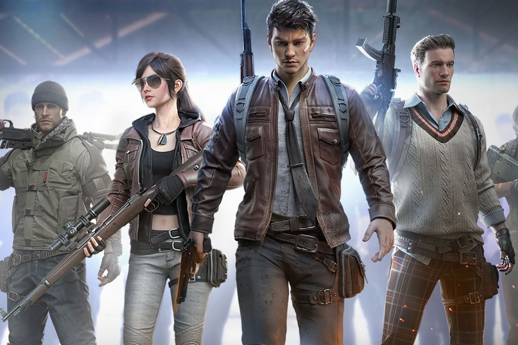 Tencent’s Peacekeeper Elite, also known as Game for Peace, is a gore-free version of PUBG that lionises the Chinese military. Photo: Handout