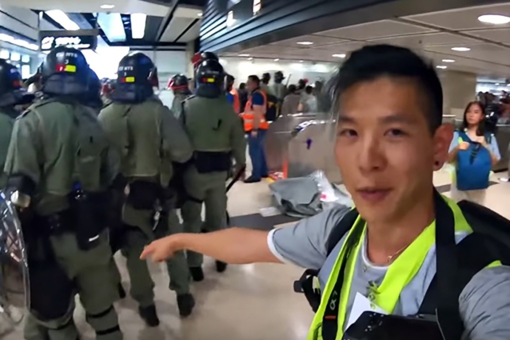 After a “massive backlash” over his Hong Kong protest videos, Toby Guu explained that his aim was to “get more views”. Photo: YouTube