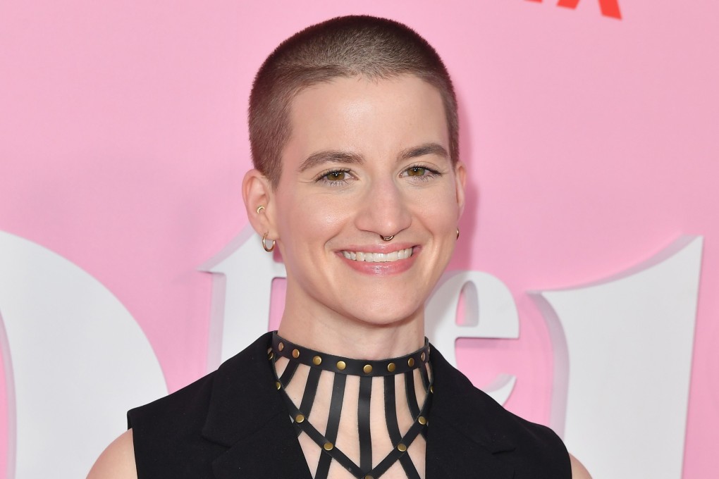 US actor Theo Germaine arrives for the Netflix premiere of The Politician at the DGA theatre in New York City. Photo: AFP