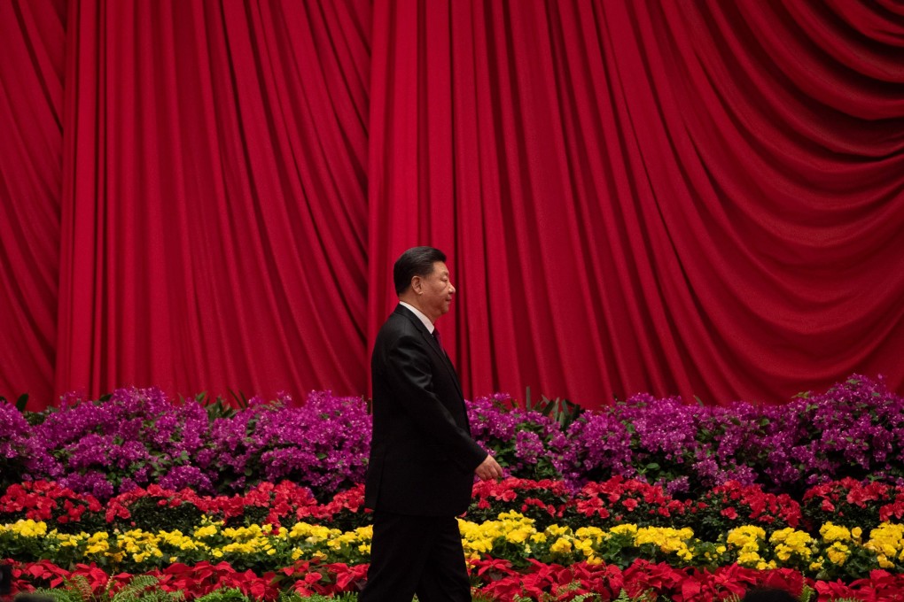 President Xi Jinping at the Great Hall of the People in Beijing on September 30, 2019. Photo: AFP