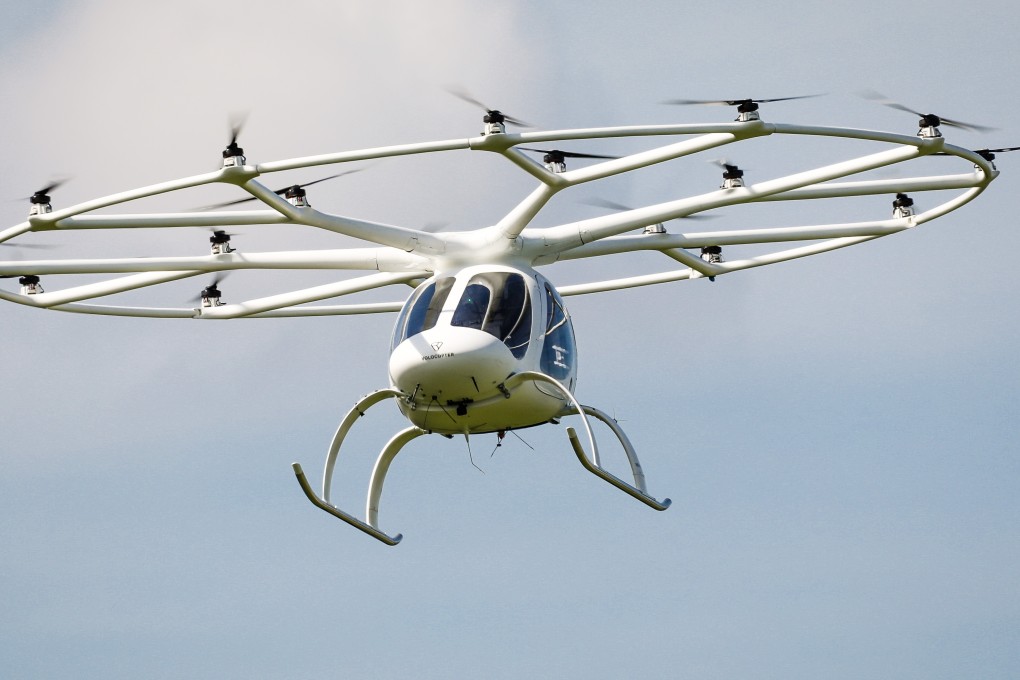 Volocopter plans a commercial launch in two to three years of its drone-like craft that resemble a small helicopter powered by 18 rotors. Photo: dpa