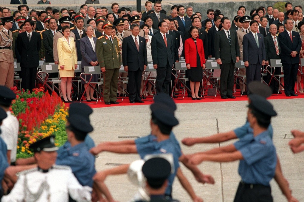 Official celebrations included a parade through Beijing’s Chang’an Avenue during the day and dancing at Tiananmen Square in the evening. Photo: Handout