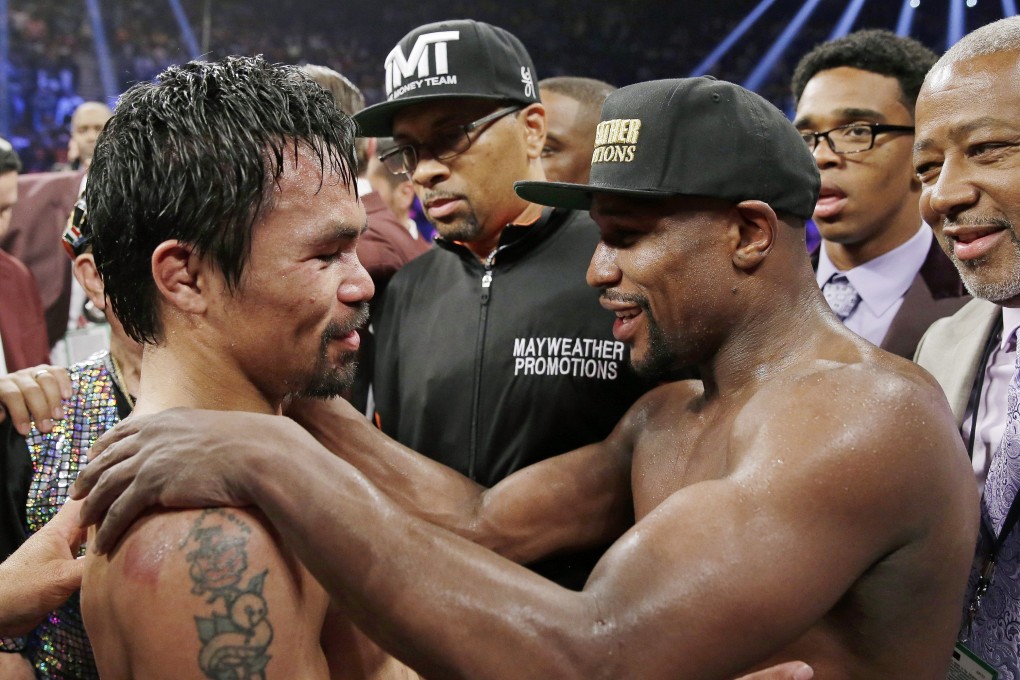 Manny Pacquiao and Floyd Mayweather Jnr could face each other in the ring again. Photo: AP