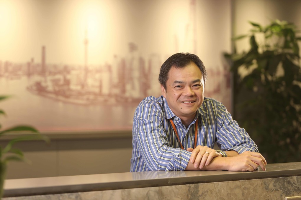 Kit Wong, the chief executive of Lu International, the Singapore operator of online wealth management app Lu Global. Photo: SCMP Handout