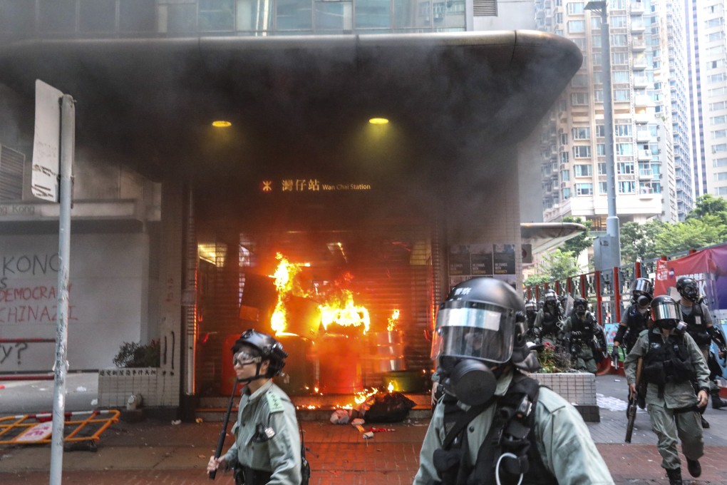 The Hong Kong protests have taken their toll on the city’s economy, as well as corporate earnings. Photo: Felix Wong