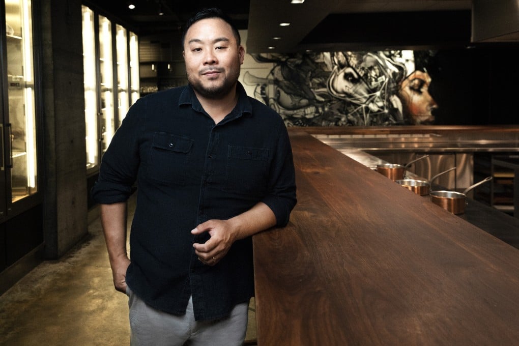 Celebrity chef David Chang in his restaurant Momofuku Ko in New York, the US. Chang believes the ‘ethnic’ food aisles in supermarkets are racist. Photo: The Washington Post