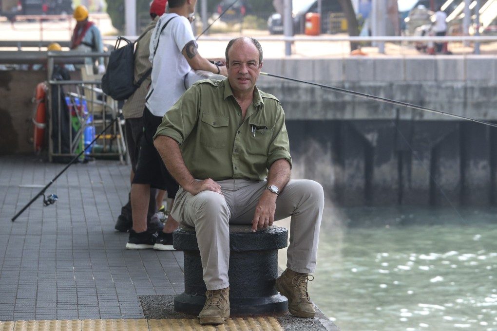 Portrait of Mike Sharp, who just wrote another book on fishing. Photo: David Wong