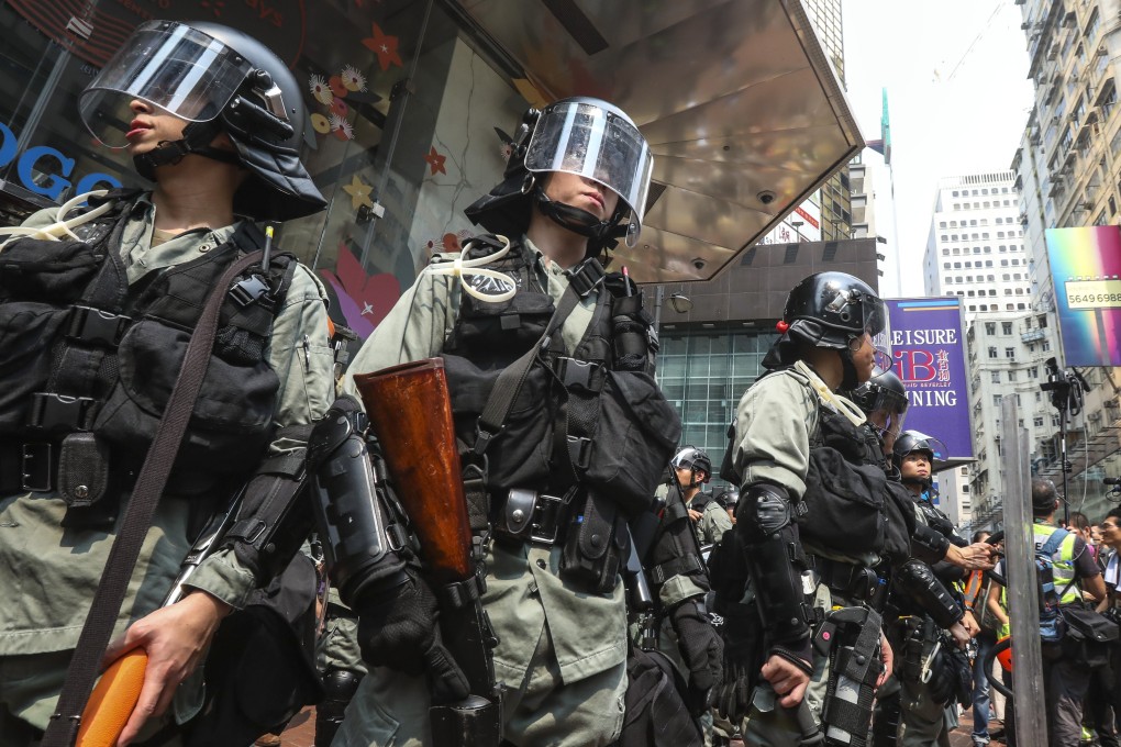 Hong Kong’s police force has faced massive backlash over how they have handled the protests, with the latest being a shooting incident. Photo: Nora Tam