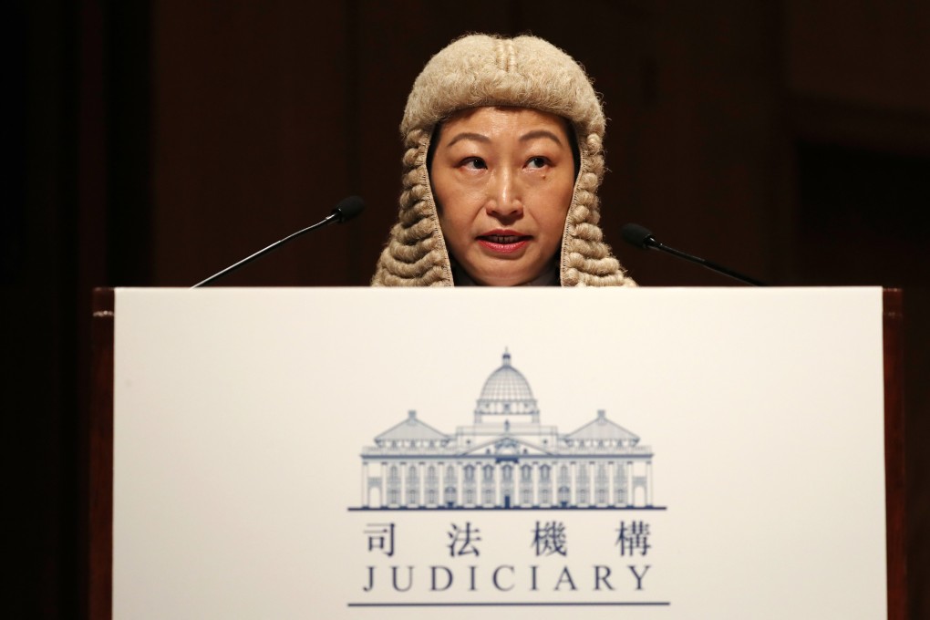 Secretary for Justice of Hong Kong Teresa Cheng Yeuk-wah. Photo: Robert Ng