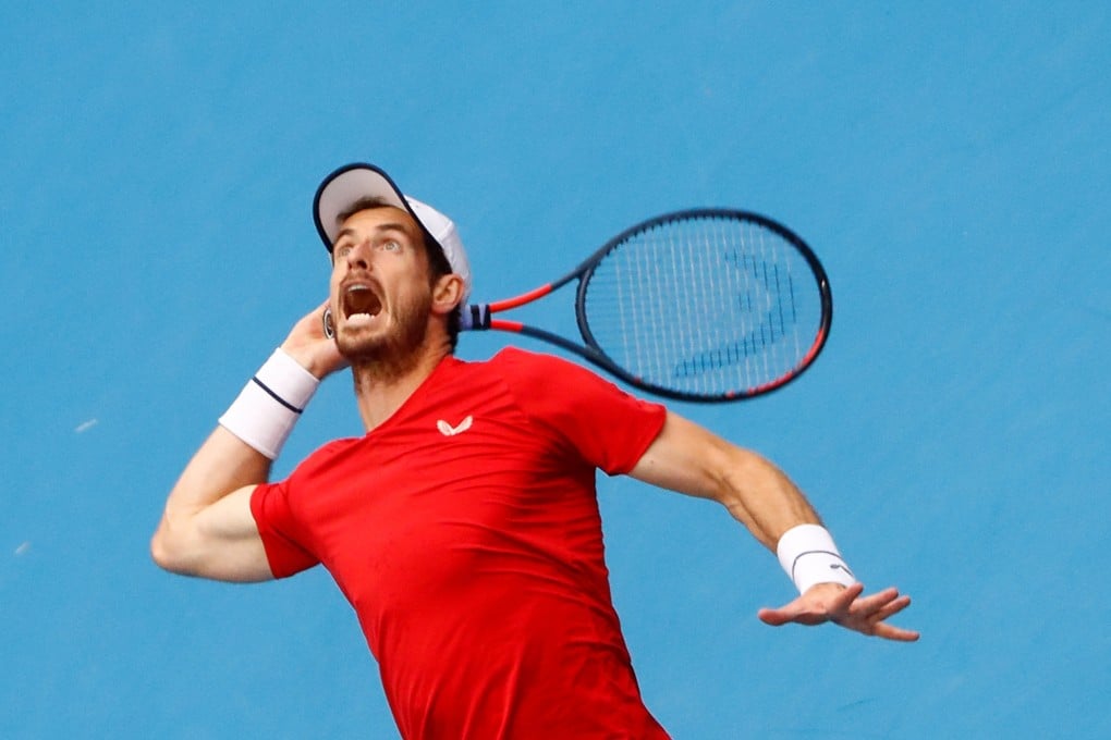 Britain’s Andy Murray was beaten by Dominic Thiem of Austria. Photo: Reuters